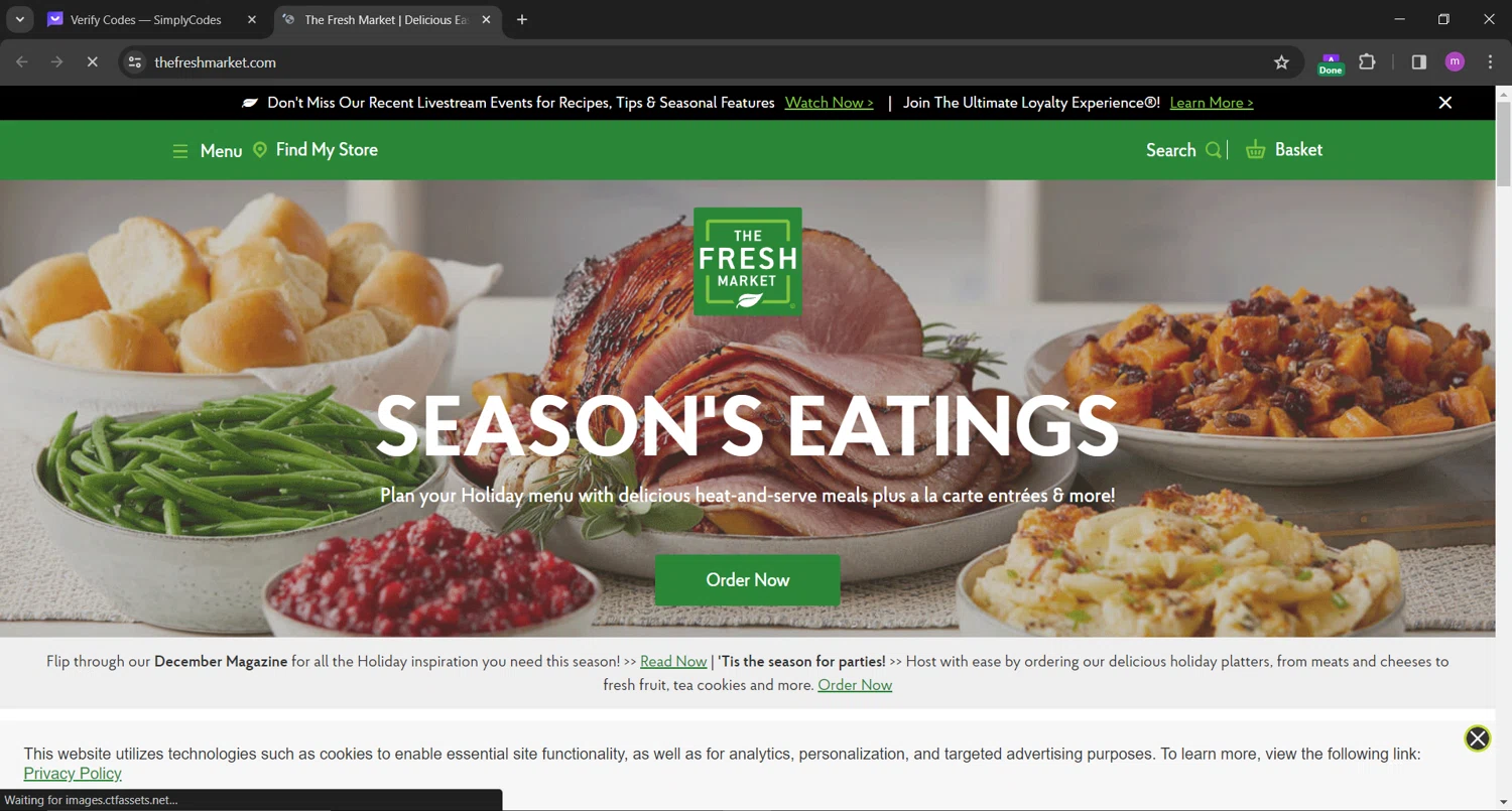 The Fresh Market Promo Codes Free shipping Coupon Codes in August 2024 SimplyCodes