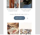 COZY coupon verification screenshot