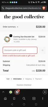 SOMANYGIFTS coupon verification screenshot