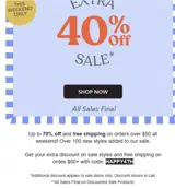 HAPPY4TH coupon verification screenshot