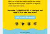 PLEASEDONTGO coupon verification screenshot