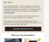 10PIN coupon verification screenshot