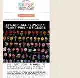 plant25 coupon verification screenshot