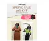 SPRING40 coupon verification screenshot