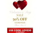love50 coupon verification screenshot
