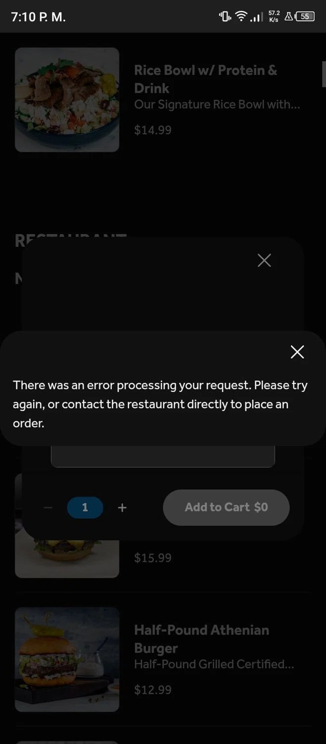 The Great Greek Mediterranean Grill promo code screenshot showing code SAVE5 applied at The Great Greek Mediterranean Grill checkout page. Uploaded by SimplyCodes community member FundoSinai on Feb 20, 2025
