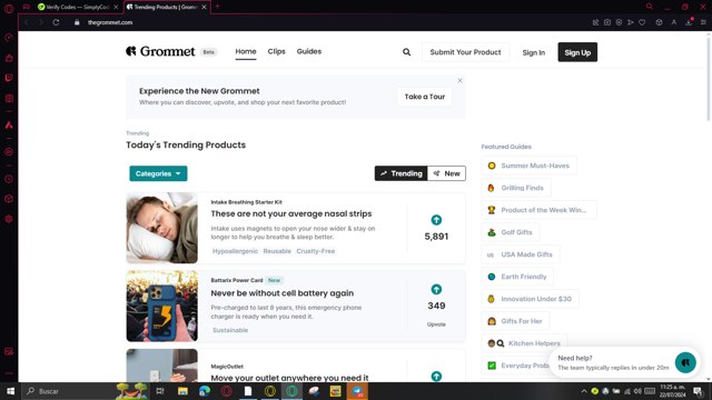 The Grommet checkout page showing The Grommet promo code box | Screenshot taken by SimplyCodes community member on Jul 22, 2024