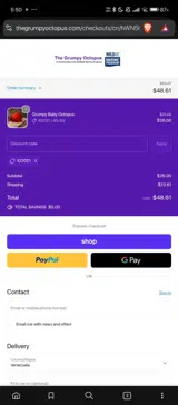 IG2021 coupon verification screenshot
