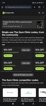 9PGY93QP4YQ coupon verification screenshot