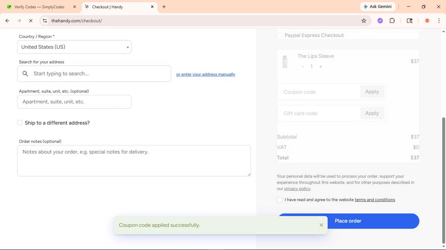 The Handy coupon code tested [monthyear] – Coupons Scout