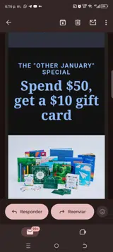 GIFT10 coupon verification screenshot