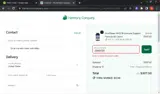 25WINTER coupon verification screenshot