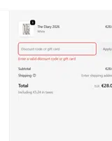BIRTHDAY15 coupon verification screenshot
