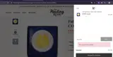 The Healing Rose coupon verification screenshot