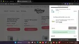 The Healing Rose coupon verification screenshot