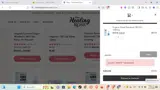 The Healing Rose coupon verification screenshot