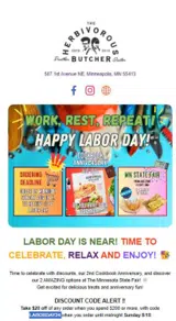 The Herbivorous Butcher coupon verification screenshot