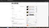 The Hero Company coupon verification screenshot