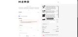 The Hero Company coupon verification screenshot