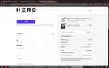 The Hero Company coupon verification screenshot