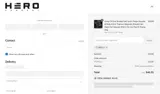 The Hero Company coupon verification screenshot