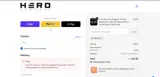 The Hero Company coupon verification screenshot