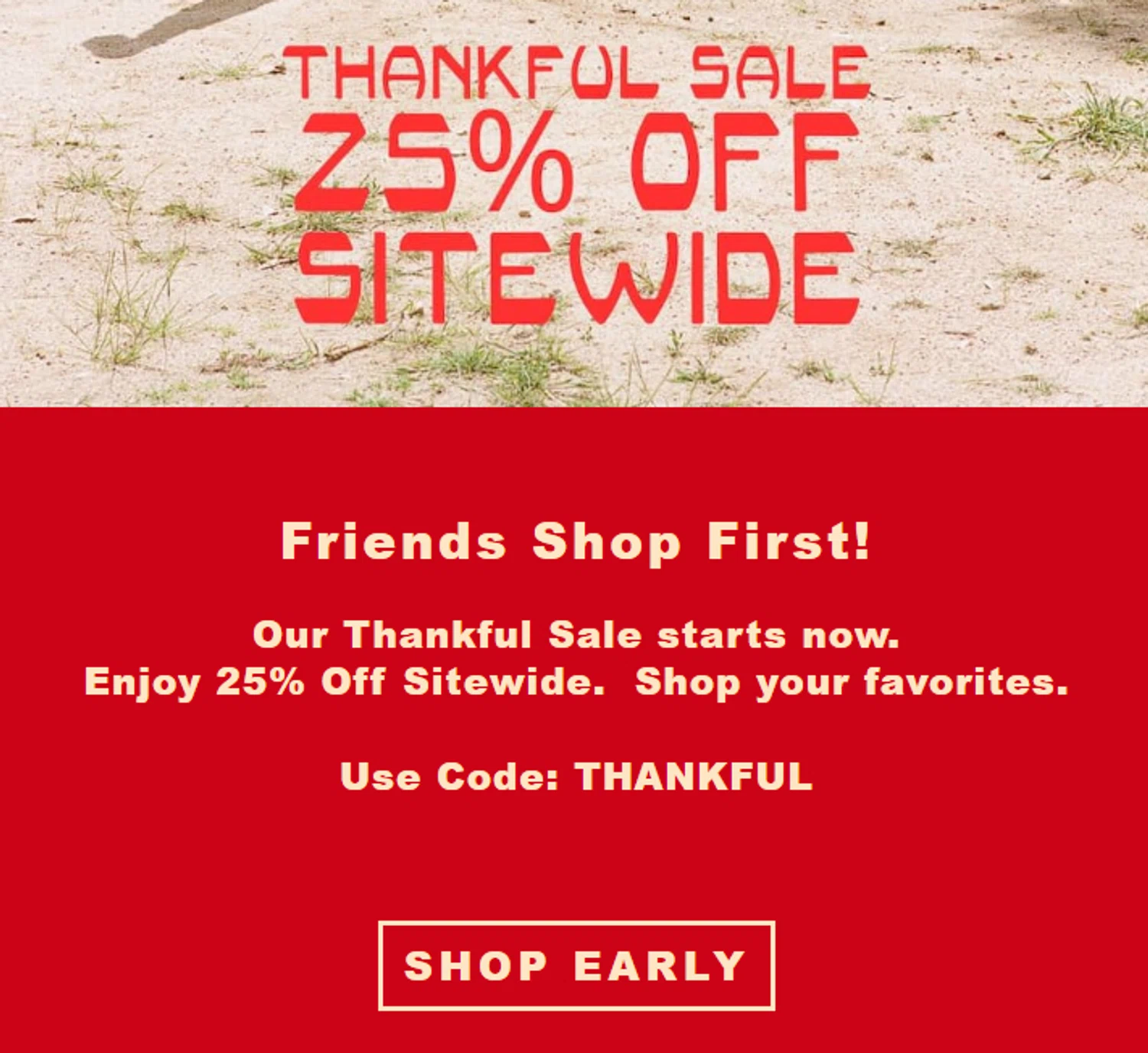 HEY GANG discount code screenshot showing code THANKFUL applied at HEY GANG checkout page. Uploaded by SimplyCodes community member newhybridmen on Nov 22, 2025