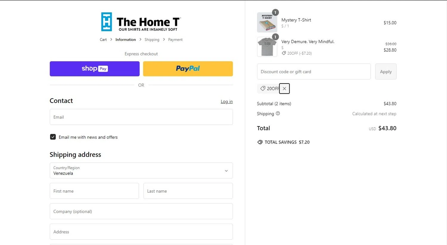 how to use The Home. T coupons