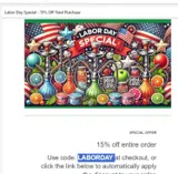 The Hookah coupon verification screenshot