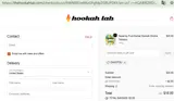 The Hookah Lab coupon verification screenshot