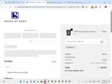 The House of Rags coupon verification screenshot