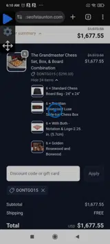 DONTGO15 coupon verification screenshot