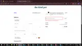 THANKS15 coupon verification screenshot