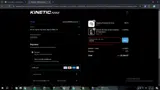 The Kinetic Arm coupon verification screenshot