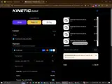 The Kinetic Arm coupon verification screenshot