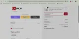 THELASHOP10 coupon verification screenshot