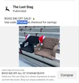 The Last Stag coupon verification screenshot