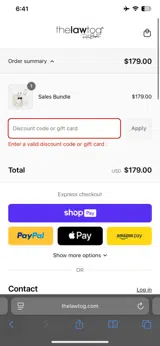 PROTECT coupon verification screenshot