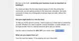 INTHECLUB coupon verification screenshot