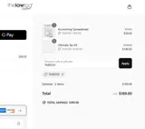 TAXES50 coupon verification screenshot