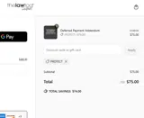 PROTECT coupon verification screenshot