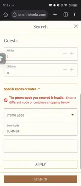 SUMMER coupon verification screenshot