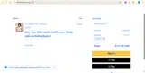 thelife25% coupon verification screenshot