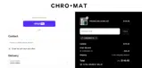 CHROMAT15 coupon verification screenshot