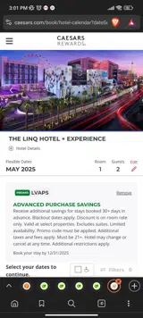 LVAPS coupon verification screenshot