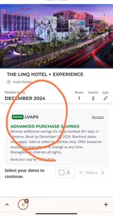 LVAPS coupon verification screenshot