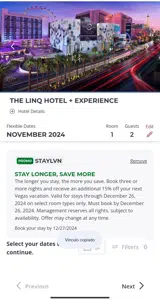 STAYLVN coupon verification screenshot