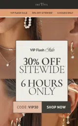 VIP30 coupon verification screenshot