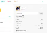 SAVENOW coupon verification screenshot