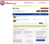 The Lobster Guy coupon verification screenshot